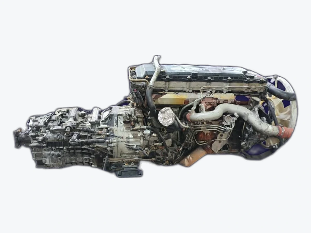 Mitsubishi FUSO 9AT1 Engine and Gearbox – Complete Commercial Vehicle Powertrain reference photo